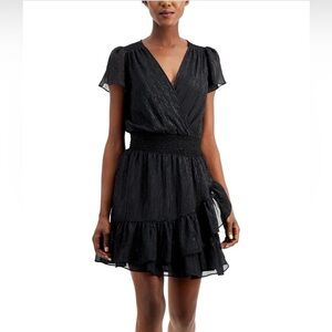 MICHAEL Michael Kors Shimmer Blouson Dress - Size XS